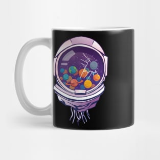 astronaut funny helmet space Mug